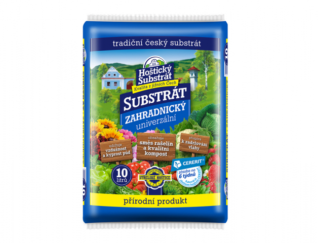 Substrát Hoštická záhradnícky 10l