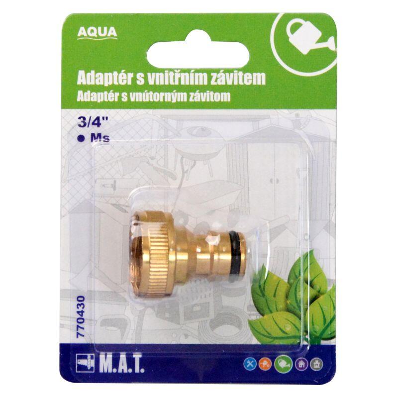 adaptér s vnútorným závitom 3/4 "Ms AQUA