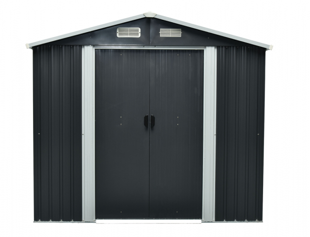 Domček STANLEY záhradný antracitový 4,1m2 1,74x2,36x2,06m