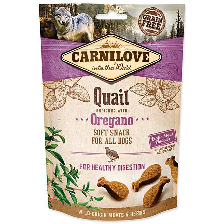 CARNILOVE Dog - Soft snack - Prepelica s oreganom