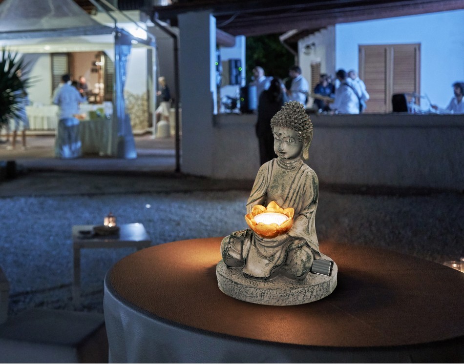 GRUNDIG Solárne svetlo BUDDHA 17x16x27cmED-219180