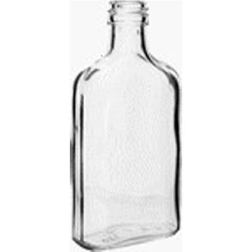 fľaša ploskačka 200ml sklenená
