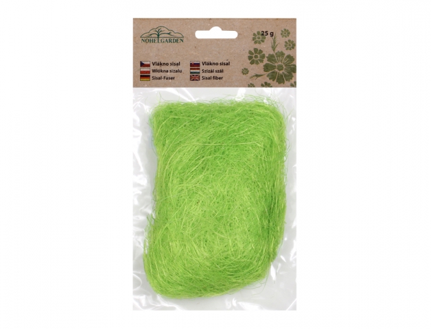 Vlákno sisalové svetlozelené 25g
