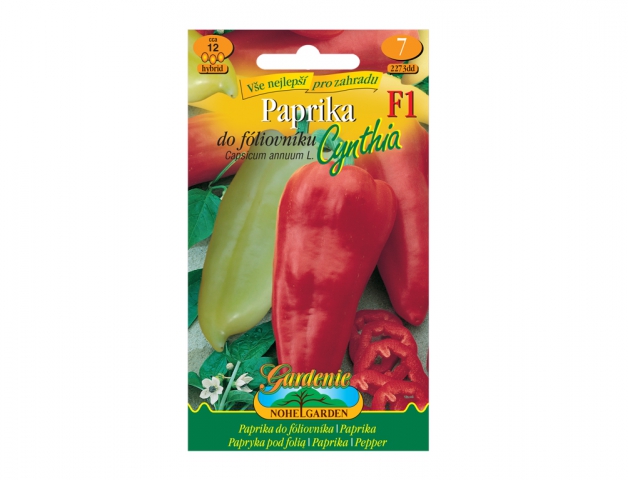 Paprika zeleninová do fóliovníka CYNTHIA F1 - hybrid