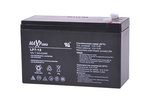 Batéria olovená 12V 7.5Ah REBEL