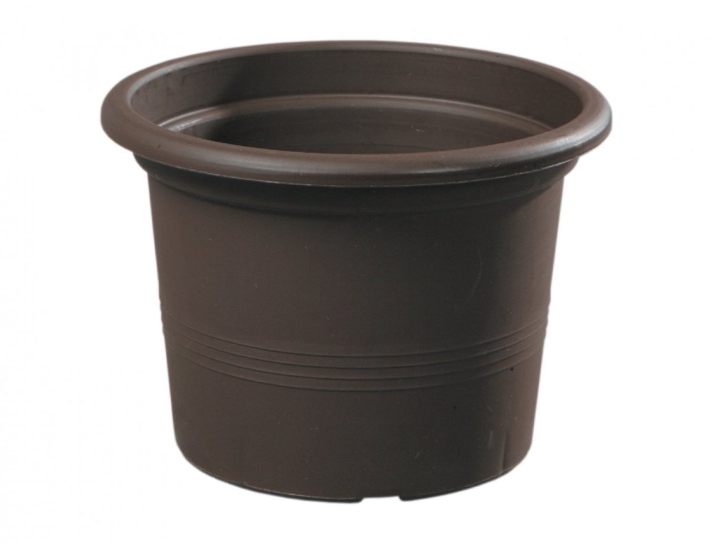 Květník CAMPANULA plastový d60x40cm hnedý
