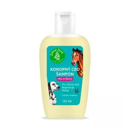 ZELENÁ ZEMĚ - CBD šampon pro zvířata