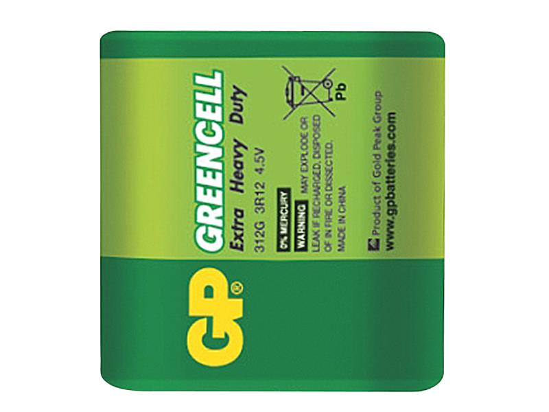 Batéria 3R12 (4.5V-plochá) GP Greencell