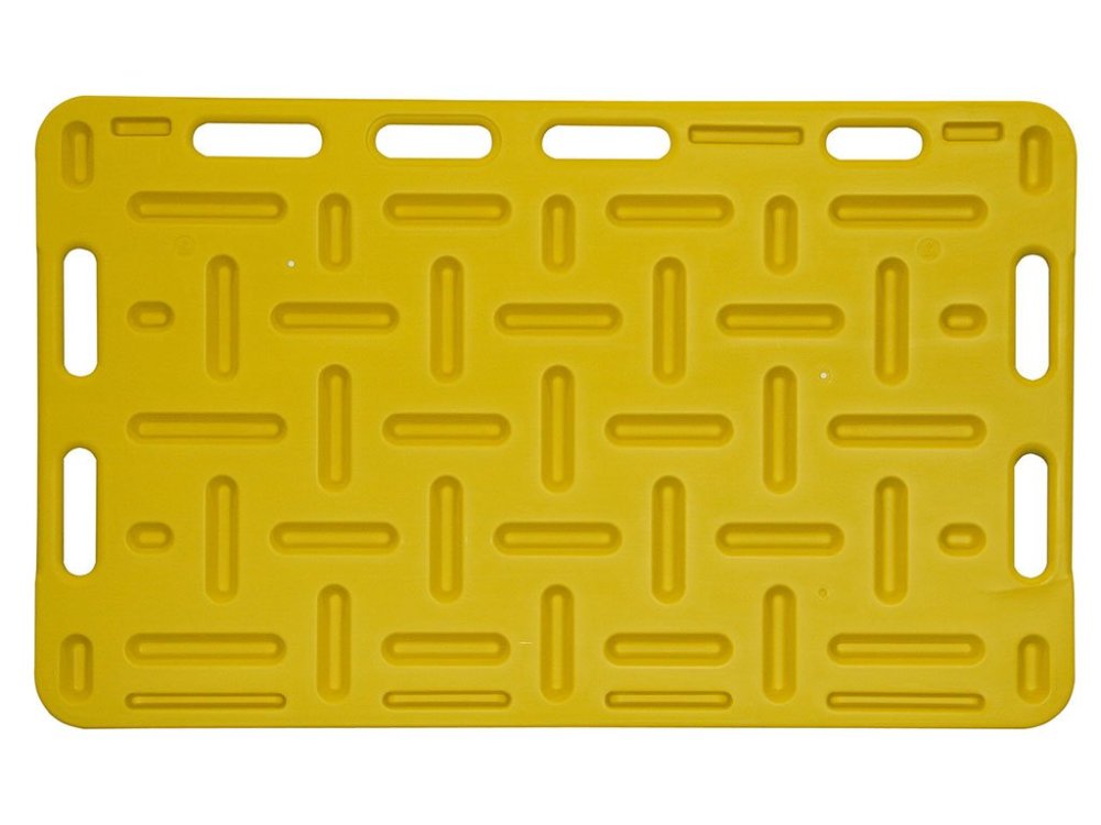 Naháňacia a deliaca zábrana KERBL 221232, žltá, 126x76x2,5 cm